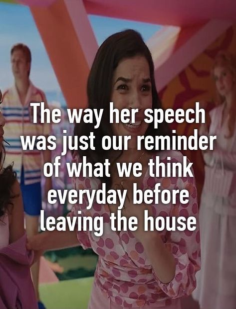 #whisper #whispers #barbie #feminist Barbie Speech, Barbie Feminist, Barbie Whispers, Funny Whispers, Barbie Things, Protest Signs, Girls Rules, Freshman Year, Romance Movies