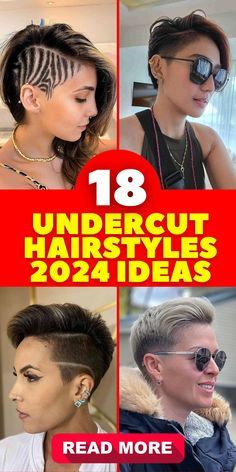 #BEAUTY, #RELATIONSHIPS #Fashion #Animals #Outfits #Winter Outfits #Animals Under Cuts For Women Designs, Hair Half Shaved, Hair Tattoo Designs Women, Small Undercut, Female Undercut Long Hair, Side Shave Design, Pixie Cut Shaved Sides, Best Undercut Hairstyles, Edgy Undercut