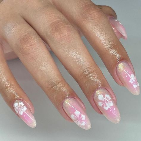 Twice Nails, Hawaii Nails, Pink Summer Nails, Nail Trend, Purple Nail, Summery Nails, Girly Acrylic Nails, Her Nails, Trend 2024