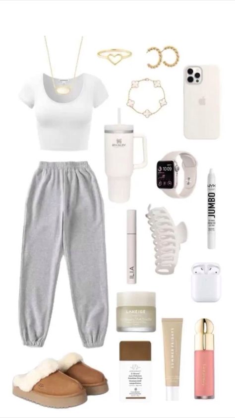 Cute Grey Aesthetic, Grey Aesthetic Outfit, Wednesday Outfit, Make An Outfit, Grey Aesthetic, Casual Preppy Outfits, Outfit Inspo Casual, Trendy Outfits For Teens