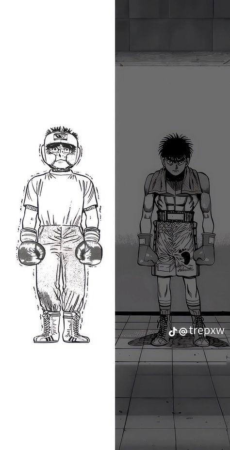 Hajime No Ippo Quotes, Ippo Wallpaper, Hajime No Ippo Wallpaper, Alfa Man, Aesthetic Wallpaper Art, Shape Aesthetic, Box Manga, Background Instagram, Hajime No Ippo