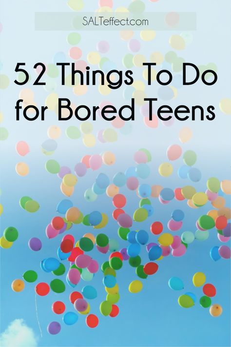 Discover 52 fun and engaging activities perfect for keeping bored teens entertained and inspired. From DIY projects to adventurous outdoor activities, explore endless possibilities to keep boredom at bay.🎨🌳📚 Things To Do When Bored Outside Summer, Summer Fun With Teens, What To Do During Summer At Home, Teen Boy Summer Activities, Summer To Do List For Teens, Free Summer Activities For Teens, Summer Hobbies For Teens, Summer For Teens Activities, Unique Activities For Adults