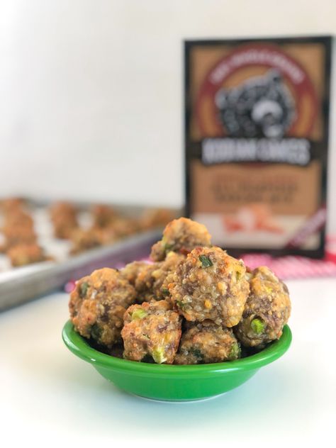 Kodiak Cakes - Cheesy Green Onion Sausage Balls | Fueling a Southern Soul Kodiak Sausage Balls, Sausage Balls With Pancake Mix Recipe, Sausage Balls Kodiak Cakes, Kodiak Protein Sausage Muffins, Kodiak Sausage Breakfast Muffins, Green Onion Sausage, Sausage Ballls, Christmas Eyeshadow Looks, Christmas Eyeshadow