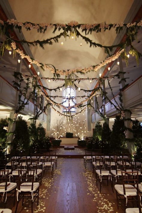 Ceremony Aisle Style Enchanted Forest Wedding, New Years Eve Weddings, Magical Wedding, Mod Wedding, Outdoor Wedding Ceremony, Woodland Wedding, Indoor Wedding, Halloween Wedding, Forest Wedding