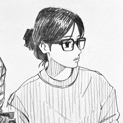 Side People Reference, Side Profile Glasses Drawing, Glasses Side Profile, Help With Drawing, Glasses Drawing, Iphone Wallpaper Hd Nature, Virtual Art, Learn Art, Anime Canvas