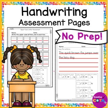 Streamline Your Progress Monitoring With These Print and Go Pages – CreativeCOTA Occupational Therapy Handwriting, Writing Assessment, Special Education Elementary, Goal Tracking, Progress Monitoring, Sentence Writing, Hand Writing, Letter Formation, Uppercase And Lowercase Letters