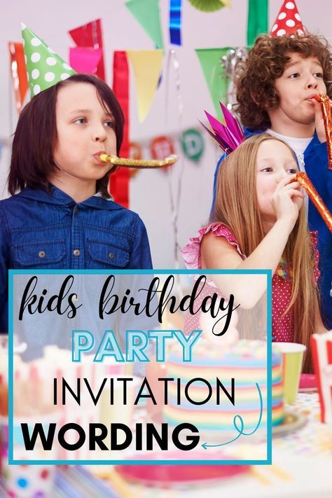 When To Send Birthday Invitations, Birthday Invitation Sample, Kids Birthday Invitation Card, Birthday Invitation Message, Birthday Party Invitation Wording, Water Birthday, Facebook Birthday, Bday Party Invitations, Eleventh Birthday