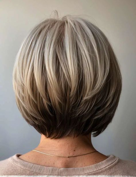 32 Stylish Hairstyles For 70-Year-Old Women With Glasses Bob For 60 Year Old, Short Bob For Fine Hair Over 50, Over 60s Hairstyles Older Women, Wedge Bob Haircut Short, Feathered Bob Hairstyles Over 50, 80 Year Old Hairstyles, Women 60 Years Old Hairstyles, Short Layered Bob Haircuts Older Women, Bob Hairstyles For Women Over 50