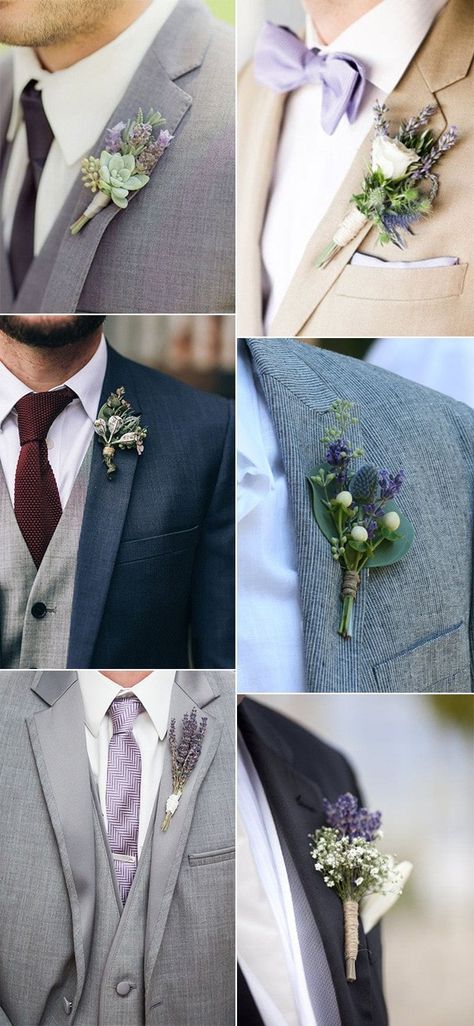 40 Loveliest Purple Lavender Wedding Ideas 2023 Purple Lavender Wedding, Lavender Wedding Ideas, Lavender Wedding Theme, Wedding Flower Guide, Wedding Boutonnieres, Purple Wedding Theme, Sage Wedding, Lilac Wedding, Inexpensive Wedding