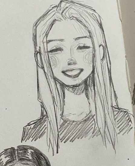 Sketches Of People, Animation Art Sketches, Cute Sketches, Art Tools Drawing, 인물 드로잉, Easy Drawings Sketches, Arte Sketchbook, Doodle Art Designs, Art Drawings Sketches Creative