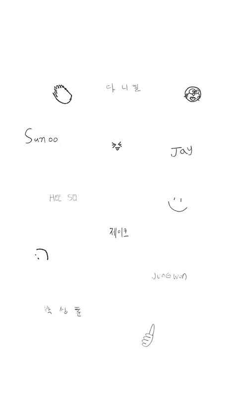 Enhypen Minimalist Wallpaper, Kpop Minimalist Wallpaper, I Land Wallpaper, I-land Wallpaper, Enhypen Wallpapers, Kpop Tattoos, Kpop Iphone Wallpaper, I Land, Boyfriend Wallpaper