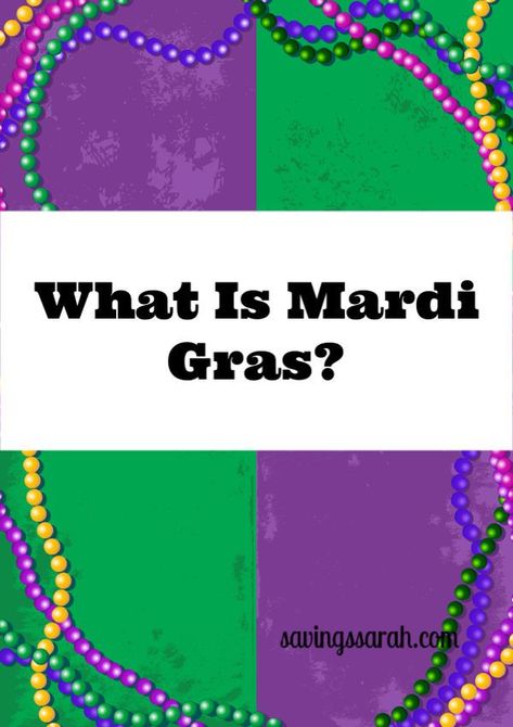 Get the scoop on what and when Mardi Gras is. Fascinating facts about the traditions, pageantry, and food of this yearly tradition. #mardigras #mardigrasparty Mardi Gras Trivia, Mardi Gras Facts, What Is Mardi Gras, Mardi Gras Party Food, Teen Birthday Party Games, Mardi Gras Activities, Mardi Gras Kid, Mardi Gras Centerpieces, Mardi Gras Ideas