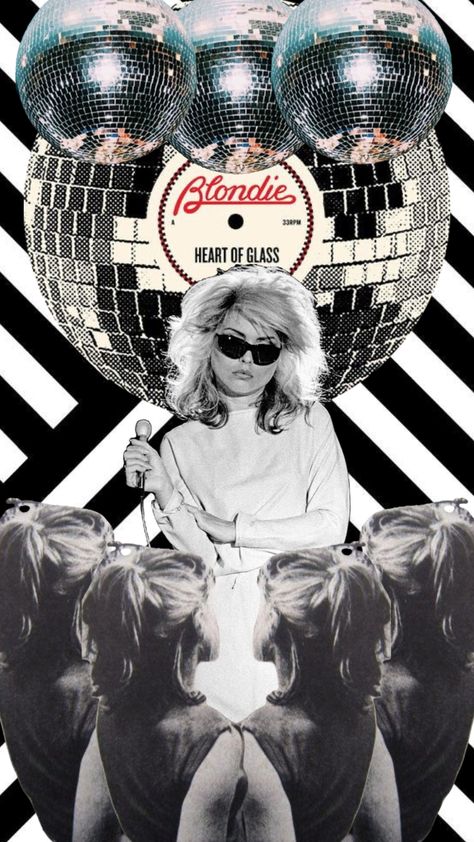 Heart Of Glass Aesthetic, Blondie Heart Of Glass, Blondie Band, Mums Birthday, Blondie Debbie Harry, Debbie Harry, Music Posters, Mum Birthday, Spotify Playlist