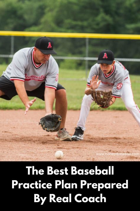 In this article, I will walk you through some of the most influential baseball practice plans for keeping your team engaged and focused during a practice session. The techniques listed here are helpful for any team, whether a young club learning the basics or a junior high squad aiming for college or the professionals. Baseball Practice Drills, Baseball Practice Plans, Baseball Practice, Baseball Drills, High School Baseball, Baseball Quotes, Baseball Training, Baseball Coach, Minor League Baseball