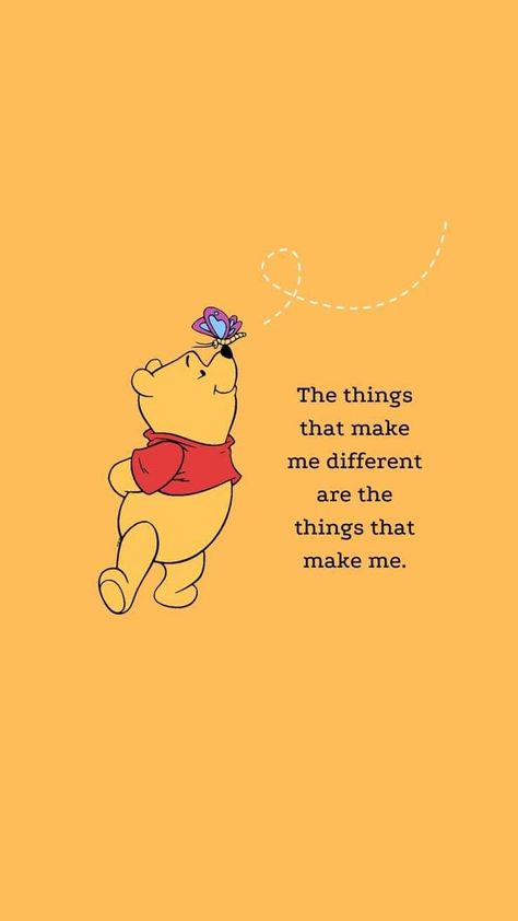 Cartoon Wallpaper Quotes, You Can Do It Quotes Cute, Phone Wallpaper Quotes Disney, Cute Meaningful Wallpapers, Cartoon Wallpaper With Quotes, Winnie The Pooh Quote Wallpaper, Disney Inspired Wallpaper, Whinnies The Pooh Wallpaper Cute, Cute Disney Quotes Wallpaper