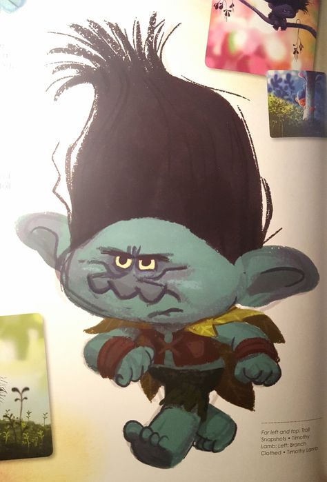 Trolls 3 Concept Art, Troll Character Design, Trolls Concept Art, Trolls Branch, Branch Trolls, Alien Aesthetic, Sketch Poses, Trolls Movie, Miniature Portraits