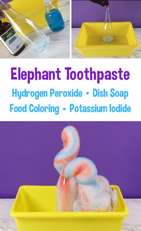 Toothbrush Craft, Elephant Toothpaste, Science Experiments For Preschoolers, Science Club, The Elf On The Shelf, 6th Grade Science, Science Party, Kids Science, Science Projects For Kids