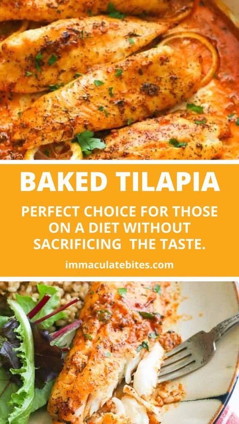 Tilapia With Salsa, How To Season Tilapia Baked Fish, Sweet Tilapia Recipes, Keto Tilapia Recipes Low Carb, Steam Tilapia Recipes, Backed Tilapia Oven Baked, Easy Baked Fish Recipes Healthy, Crispy Baked Tilapia Recipes, Red Tilapia Recipes