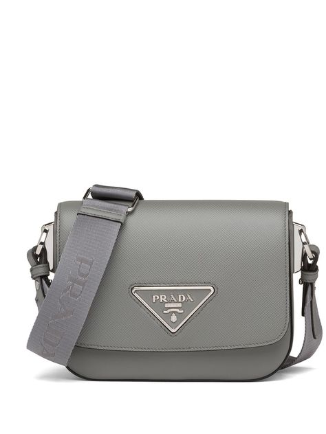 Prada Identity Crossbody Bag - Farfetch Luxury Bags Collection, Bag Prada, Girly Bags, Luxury Purses, Fancy Bags, Pretty Bags, Designer Crossbody Bags, Cute Purses, Looks Chic