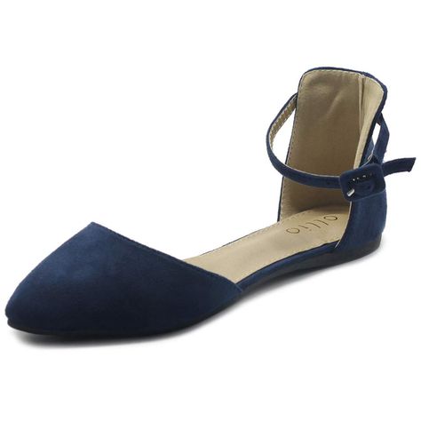 PRICES MAY VARY. Faux-Suede d'Orsay Ankle Strap Heel Height: 0.25" Origin: Made in China OLLIO is a well-established fashion shoe brand over 10 years which carries stylish and an affordable women's footwear. OLLIO offers the best quality at low price and confidently ensure the quality of our products. OLLIO carries a diverse and wide range selection of the latest trends and hottest a la mode fashion such as Boots, Military Style, Espadrilles, Flats, Lace-Ups, Loafers & Slip-Ons, Pumps, Sandals, Style Espadrilles, Espadrilles Flats, Boots Military, Navy Sandals, Women's Footwear, Ankle Strap Heels, Ankle Straps, Military Fashion, Strap Heels