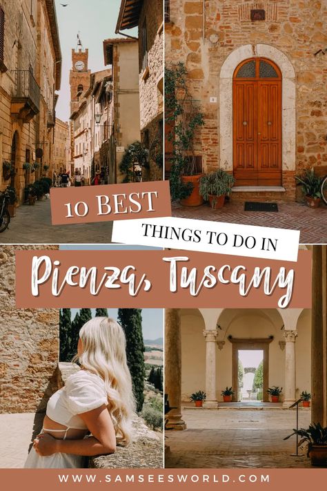 10 Best Things to do in Pienza Pienza Italy, Italy Trip Planning, Tuscany Travel, Italy Tuscany, See World, Magical Things, Inspirational Photos, Natural Landscapes, Cypress Trees