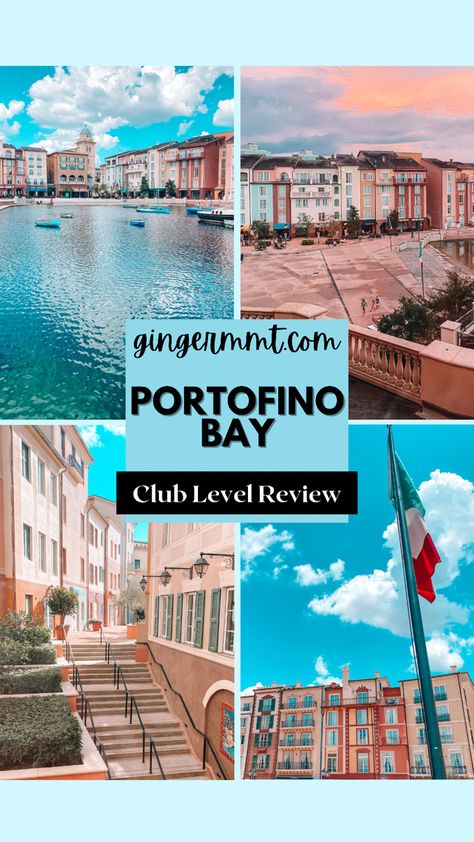 Check out my review of staying Club Level at Universal’s Portofino Bay Hotel. Want me to plan your vacation for FREE? Visit gingermmt.com for more information. #gingermmt #universal #universalorlandoresort #universaorlando #universalhotels #travel #traveltips #travelblogger #travelhacks Things To Do In Portofino Italy, Portobello Hotel London, Belmond Portofino, Portofino Bay Hotel Universal Orlando, Hotel Portofino, Loews Portofino Bay Hotel, Portofino Italy, Universal Orlando Resort, Islands Of Adventure