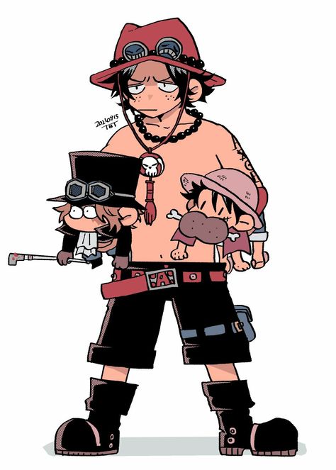 Sabo One Piece, Ace Sabo Luffy, Ace And Luffy, One Piece Meme, One Piece Ace, One Piece Ship, One Piece Drawing, One Piece Images, One Piece Pictures