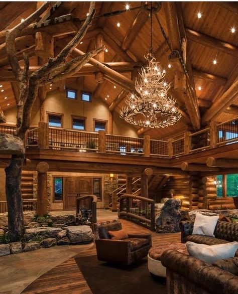 Pinterest House, Casa Hobbit, Casa Vintage, Rustic Home Design, Cabin Living, Log Cabin Homes, A Log, Luxury Homes Dream Houses, House Goals