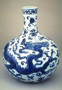 Dragons “R” China | JASMINE TEA & JIAOZI Blue And White Vase, Chinese Vase, Chinese Pottery, White Vase, White Pottery, Blue And White China, Ming Dynasty, Chinese Ceramics, Ancient China