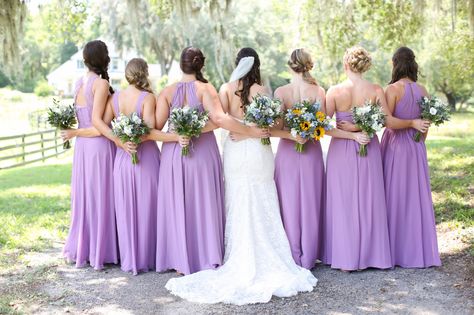 Tahiti Wedding Color, Azazie Tahiti Bridesmaid Dresses, Tahiti Purple Bridesmaid Dresses, Azazie Wisteria, Violet Bridesmaid Dresses, Bridesmaids Purple, Lilac Wedding Themes, Orchid Bridesmaid Dresses, Grey Wedding Theme