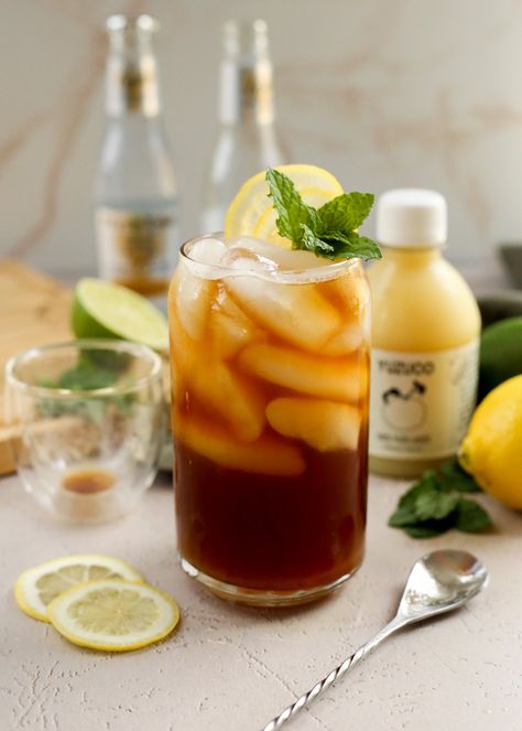 Espresso Tonic Recipe, Espresso Tonic, Summer Coffee Drinks, Lemon Juice Recipes, Drink For Summer, Breakfast Drinks, Fun Party Drinks, Kid Friendly Drinks, Tonic Recipe