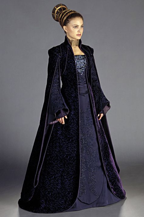 Padme Amidala Senate Costume Star Wars - Coat Star Wars Padme Amidala, Amidala Star Wars, Queen Amidala, Star Wars Padme, Star Wars Fashion, Padme Amidala, Star Wars Costumes, Movie Costumes, Star Wars Episodes