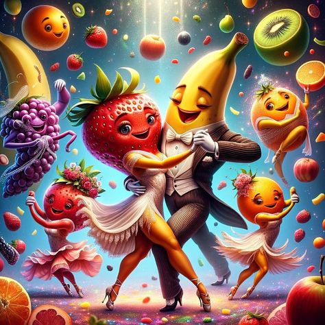 Cheeky fruits dancing the tango✨ Dancing Fruit, Funny Art, Tango, Dancing, Fruit, Funny, On Instagram, Quick Saves, Instagram