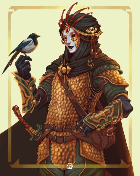 ArtStation - The Cunning Ciniod (Commissioned) Michael Angelo, Bard College, Pathfinder Character, Character Collection, Dnd Art, D&d Dungeons And Dragons, High Fantasy, Armor Concept, Fantasy Rpg