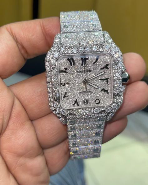 L U X E 💎 on Instagram: “THE TIME HAS COME! 🥶😱🤩 Our final entry to the CARTIER WATCH RAFFLE was sold TODAY! The raffle is officially CLOSED! A WINNER WILL BE…” Ice Out Watch, Iced Out Cartier, Cartier Diamond Watch, Cartier Watches Mens, Ice Jewelry, Diamond Watches, Happy Jewelry, Expensive Jewelry Luxury, The Time Has Come