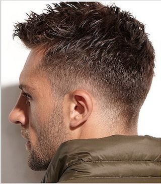 Estilo Mens Hairstyles For Wedding, Haircuts Fade Men, Mens Haircut Wedding, White Men’s Haircuts, 1 Guard Fade Haircut, Blended Fade Mens Haircut, Short Choppy Mens Haircut, Men’s Hair System Styles, Men’s Summer Haircuts 2023