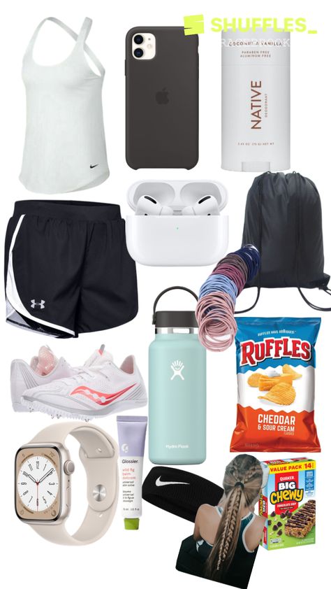 What To Pack In Your Cross Country Bag, Cross Country Bag Checklist, Track Bag, Running Track, Balm Dotcom, Aluminum Free Deodorant, Practice Outfits, Essential Bag, Girls Bags