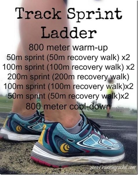 Short Sprint Workout, Middle School Track Workouts, Track Workouts For Distance Runners, Sprinter Workout, Track Workout Training, Track Coach, Ladder Workout, Track Workouts, Sprint Workout