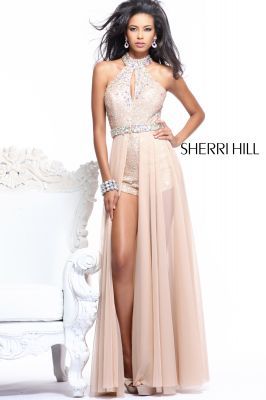 Hot pants fashion sherri hill Romper Dress Prom, Romper Prom Dress, Prom Dress 2014, Halter Prom Dresses, High Low Prom Dresses, Prom Dresses 2015, Sherri Hill Prom Dresses, 2014 Dresses, Sherri Hill Dresses