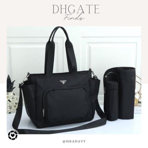 Prada diaper bag dupe | designer | look for less | dh gate finds | dhgate Follow my shop @hkadavy on the @shop.LTK app to shop this post and get my exclusive app-only content! #liketkit #LTKunder100 #LTKitbag #LTKbump @shop.ltk https://liketk.it/3GFNw Baby Bottle Bag, Baby Backpack, Designer Diaper Bag, Stroller Straps, Mommy Bag, Changing Station, Nappy Bag, Baby Diaper Bags, Maternity Nursing