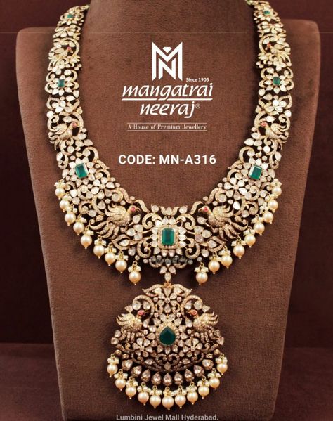 Polki diamond haram photo Victorian Diamond Jewellery, Victorian Polki Jewellery, Victorian Jewellery Designs, Polki Haram, Victorian Jewelry Necklace, Diamond Haram, Necklace Set Indian Bridal Jewelry, Jewellery Wishlist, Victorian Style Jewelry