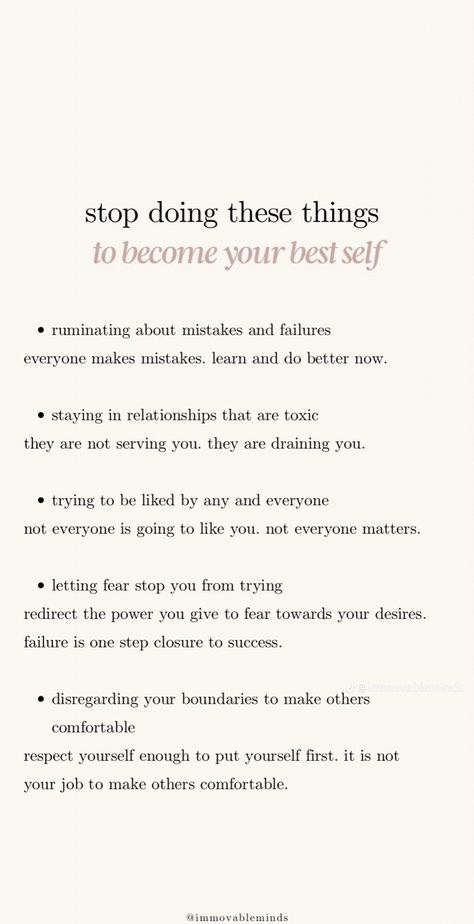 Cute Inspo Quotes, Reinventing Yourself, Aesthetic Home Screen, Become Your Best Self, Background Cute, Practicing Self Love, New Wallpapers, Inspo Quotes, Self Care Bullet Journal