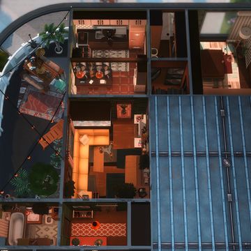 702 ZenView 80s apartment | Alerion en Patreon 702 Zenview Apartment Sims 4, Sims 4 702 Zenview, 701 Zenview Sims 4 Floorplan, 702 Zenview Sims 4 Layout, Landgraab Apartment Sims 4, Sims 4 Zenview Apartment, 702 Zenview Sims 4, Sims 4 Apartment Layout City Living, Sims 4 San Myshuno Apartment