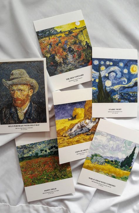 Lukisan Van Gogh, Van Gogh Aesthetic, فنسنت فان جوخ, 잡지 레이아웃, Kalender Design, Seni Vintage, Arte Van Gogh, Van Gogh Paintings, Van Gogh Art