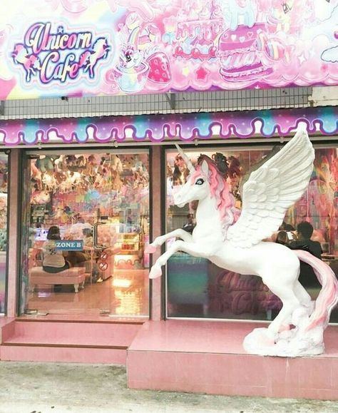 ❤ Blippo Kawaii Shop ❤ Unicorn Cafe, Unicorn Rooms, Unicorn Picture, Unicorn Life, Real Unicorn, Unicorn Pictures, Unicorns And Mermaids, Unicorn Art, Cafe Coffee