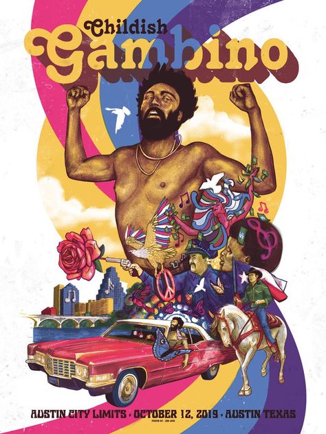 childish gambino (art by zeb love) Childish Gambino Because The Internet, Rapper Posters, Awaken My Love, Because The Internet, Iphone Music, Vintage Music Posters, Austin City Limits, Music Poster Design, Graphic Poster Art