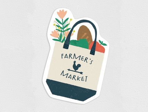 Farmers Market Stickers, Chandelier Wedding Invitations, Moon Astrology, Watermelon Birthday, Wind And Rain, Die Cut Sticker, Farmer's Market, Scrapbook Stickers, Monogram Letters