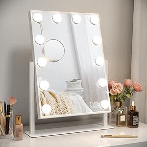 Bluetooth Vanity Mirror, Hollywood Makeup Mirror, Hollywood Vanity Mirror, Hollywood Vanity, White Room Decor, Hollywood Mirror, Led Makeup Mirror, Led Mirror Bathroom, Makeup Mirror With Lights