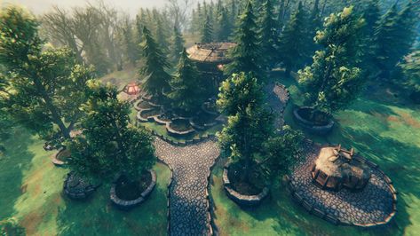 Valheim Base Layout, Valheim Portal Room, Valheim Starter Base, Valheim Portal Hub, Valheim Mistlands Build, Valheim Black Forest Build, Valheim Tower Build, Ark Survival Evolved Bases, Viking House