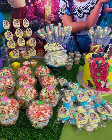 Encanto Treat Table, Lavender Flowers Diy, Party Candy Bags, Encanto Birthday, My Little Pony Birthday Party, Little Pony Birthday Party, Birthday Party Treats, Candy Birthday Party, Pony Birthday